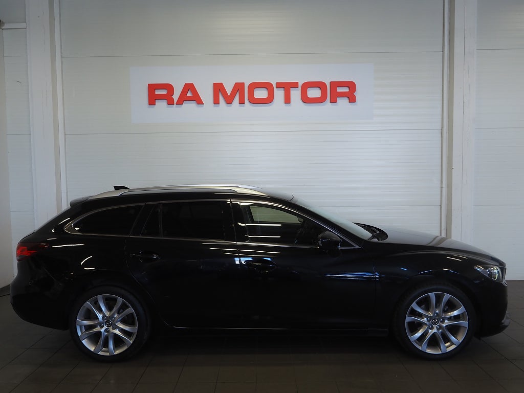 Mazda 6 Wagon 2.2 SKYACTIV-D Optimum 175hk | B-Kamera | Navi | 2014