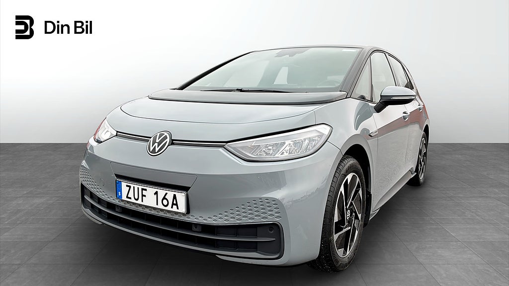 Volkswagen ID.3 PRO PERFORMANCE 58 KWh 204HK App-connect/P-sensor