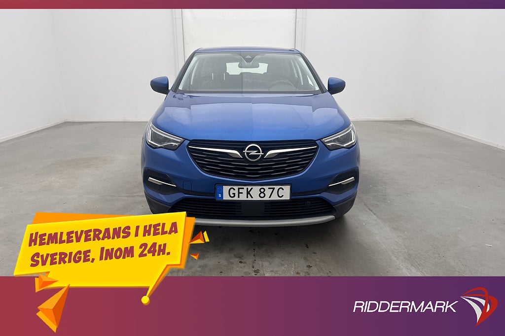 Opel Grandland X 1.2 Turbo Dynamic Dragkrok Sensorer CarPlay