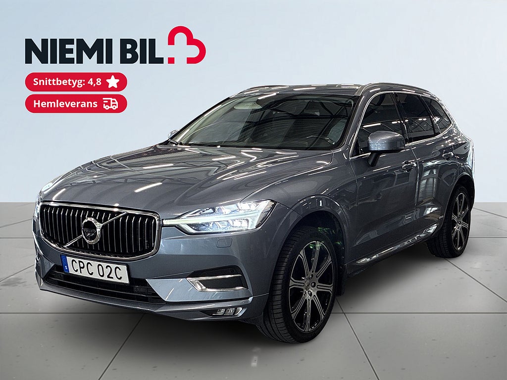 Volvo XC60 B4 AWD Inscription S&V-hjul/Pano/B&W/Drag/Skinn/360kam