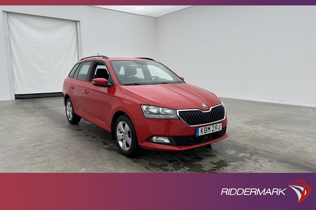 Skoda Fabia Kombi TSI 95hk Style M&K-Värm Sensorer CarPlay