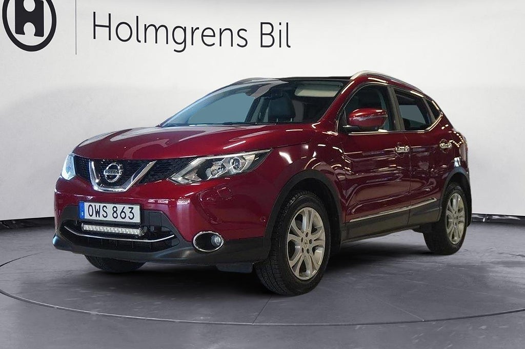 Nissan Qashqai 1.2 DIG-T Pano 360° Tekna Led-Ramp | Ränta 3,95%