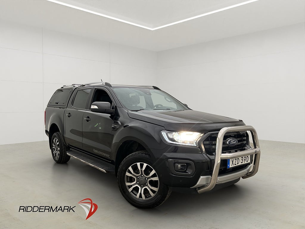 Ford ranger Wildtrak 213hk 4x4 Värmare Drag Kamera Diff Moms