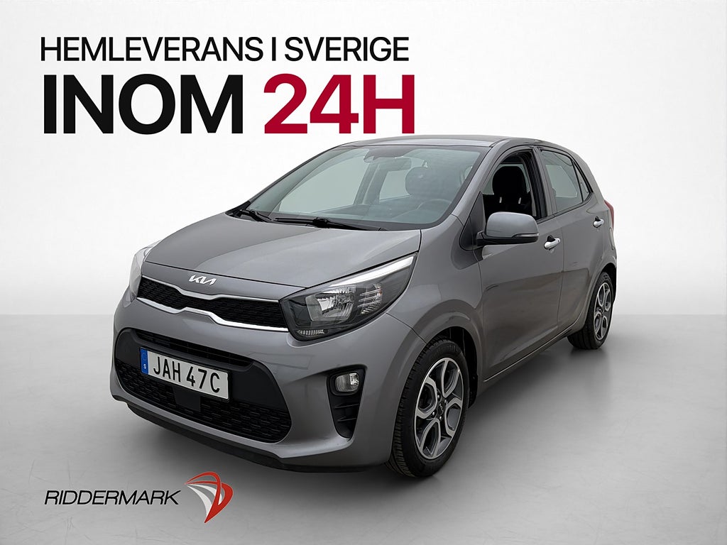 Kia Picanto 1.0 Advance MOMS 0,46l/mil Kamera Navi Carplay