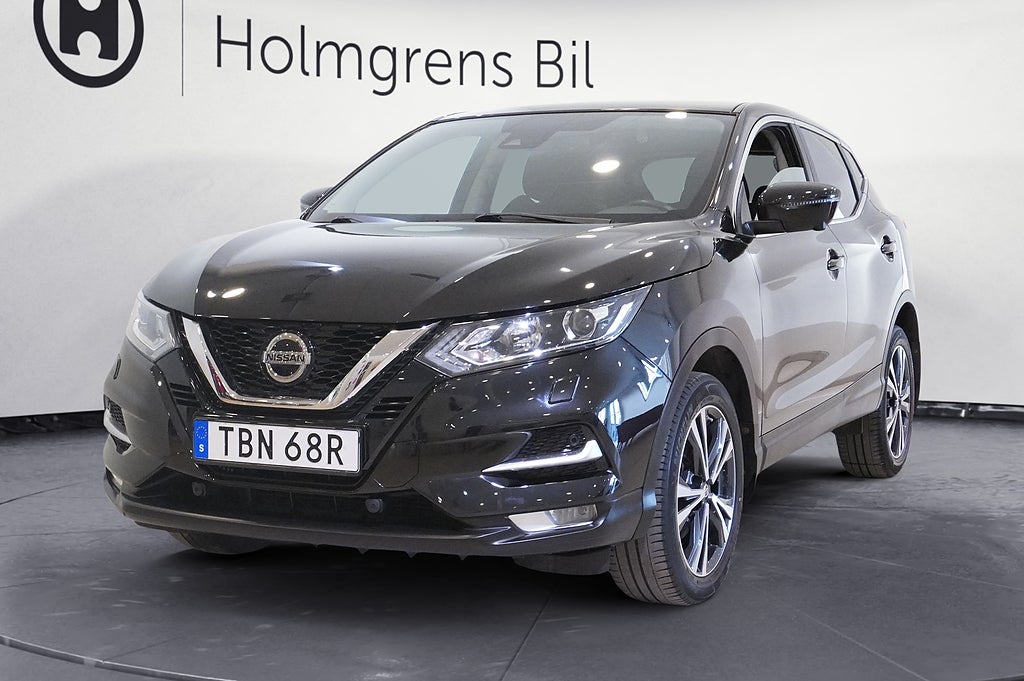 Nissan Qashqai 1.3 DIG-T Manuell, 140hk, 2019 DIG-T N-Connecta, 360 Kamera,