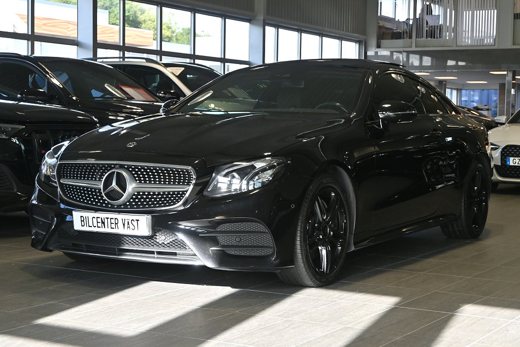 Mercedes-Benz E 220 d Coupé AMG Widescreen *HJULKAMPANJ* Burmester Pano