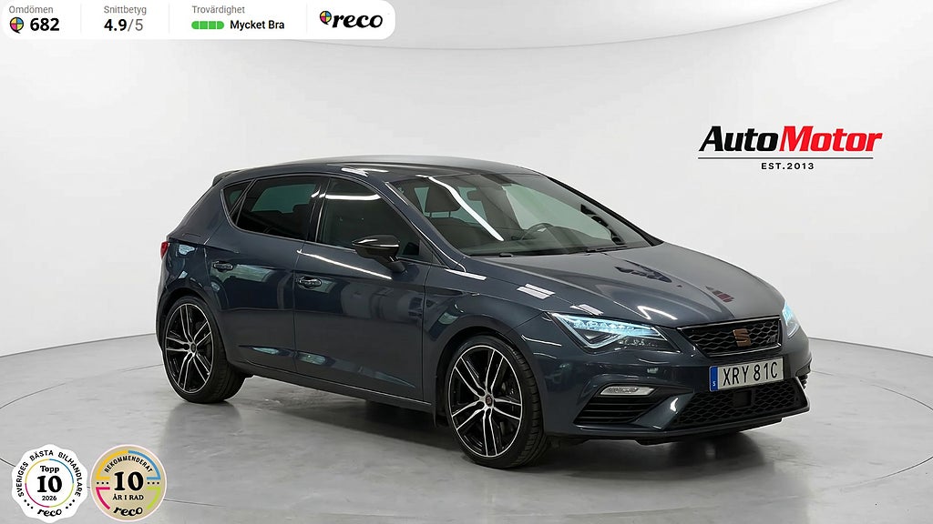 Seat Leon Cupra 2.0 TSI Automat Cockpit 290hk 3,45% RÄNTEKAMPANJ