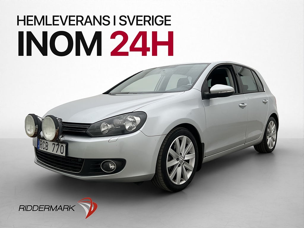 Volkswagen Golf 2.0 TDI 4M 140hk Farthållare Extra-Ljus