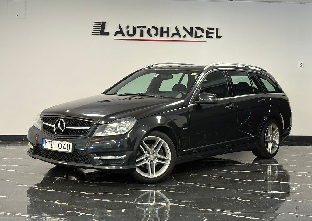 Mercedes-Benz C 180 T BlueEFFICIENCY AMG Line, Avantgarde 156Hk