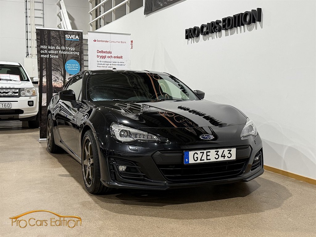 Subaru BRZ 2.0 H4 Automatisk, 200hk. GPS. Automat. Carplay. SoV