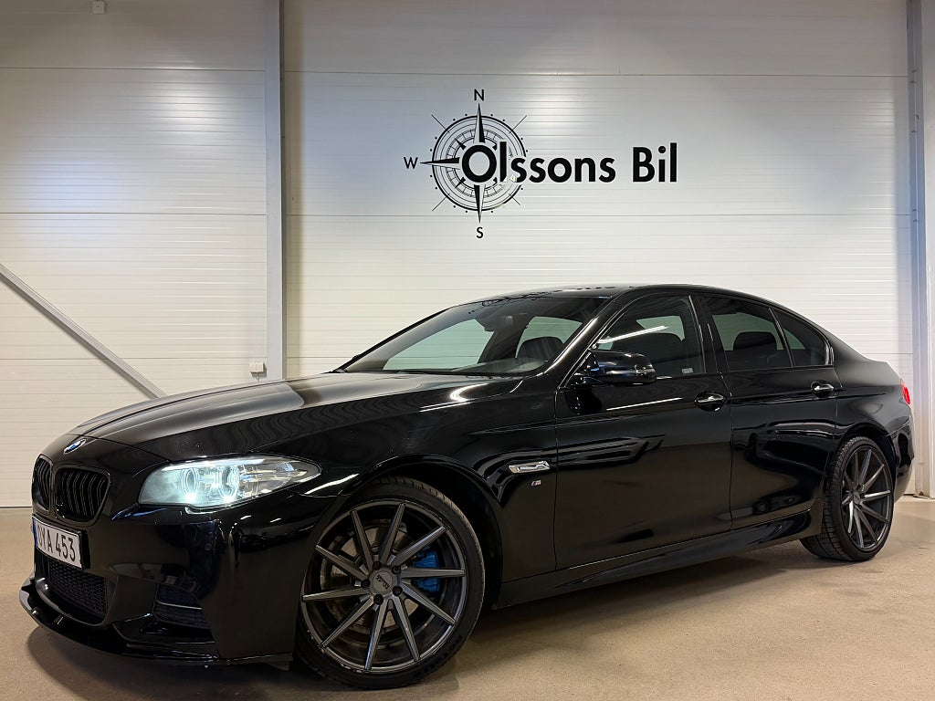 BMW 520d xDrive M Sport Aut Drag Värmare GPS HiFi Läder 4-zon
