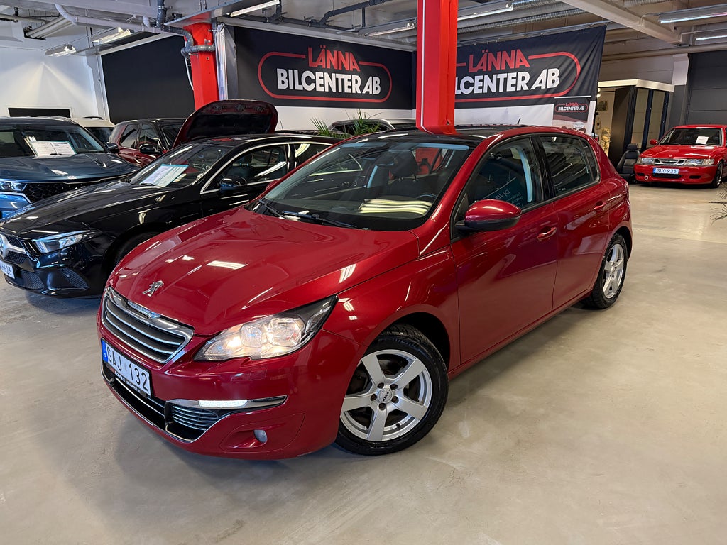 Peugeot 308 1.6 THP Active Panorama Navi PDC Låg års Ny besiktad
