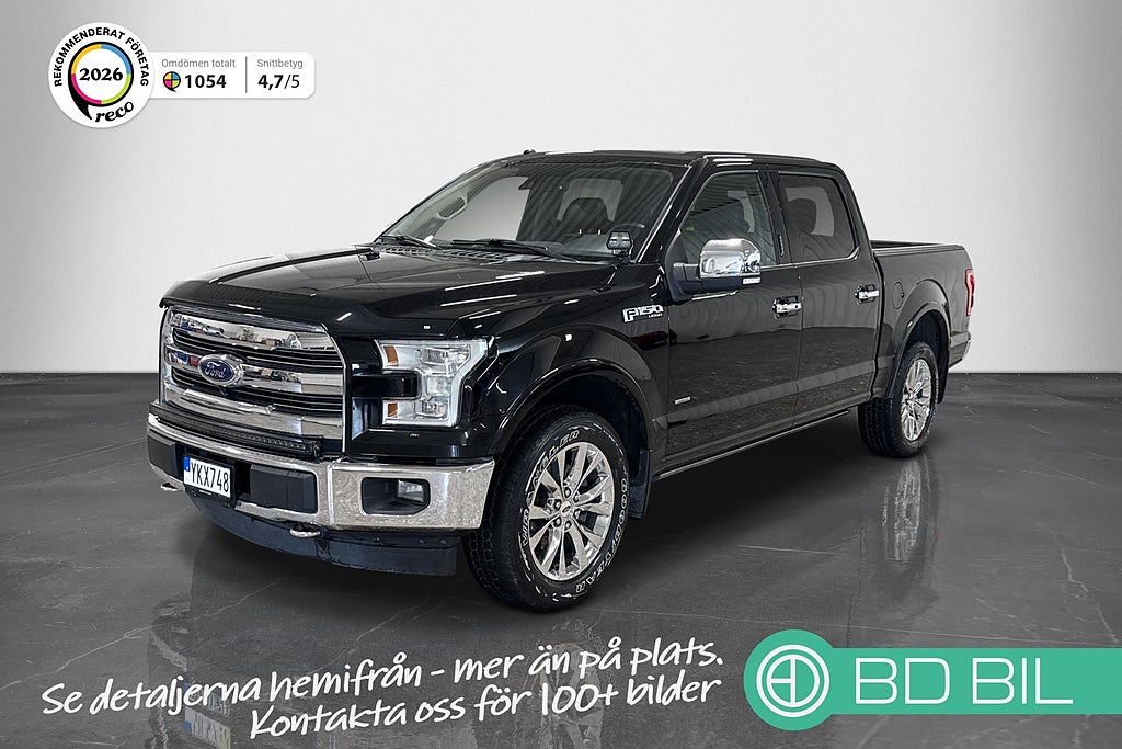 Ford F-150 3.5 V6 Ecoboost 4x4 Lariat PANORAMA 360 KAM DRAG MOMS