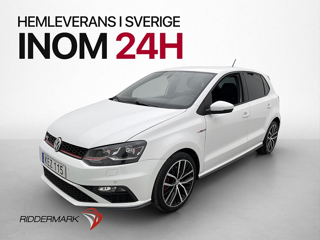 Volkswagen Polo GTI 1.8 TSI P-Sensorer Välservad 192hk