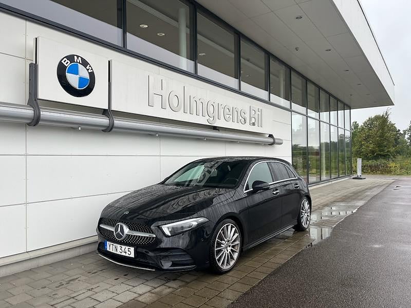 Mercedes-Benz A 250 AMG 224hk Panorama Backkamera Navi Burmester Sound | Ränta