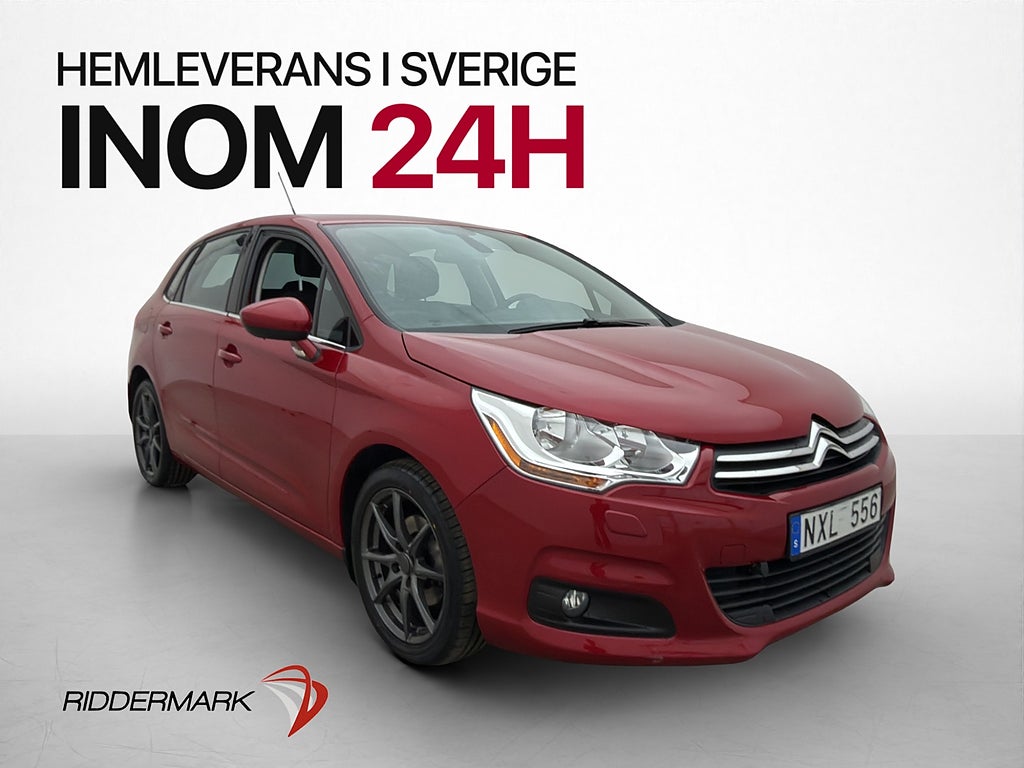 Citroën C4 1.6 e-HDi Airdream 114hk Motorvärmare 0.38 l/mil