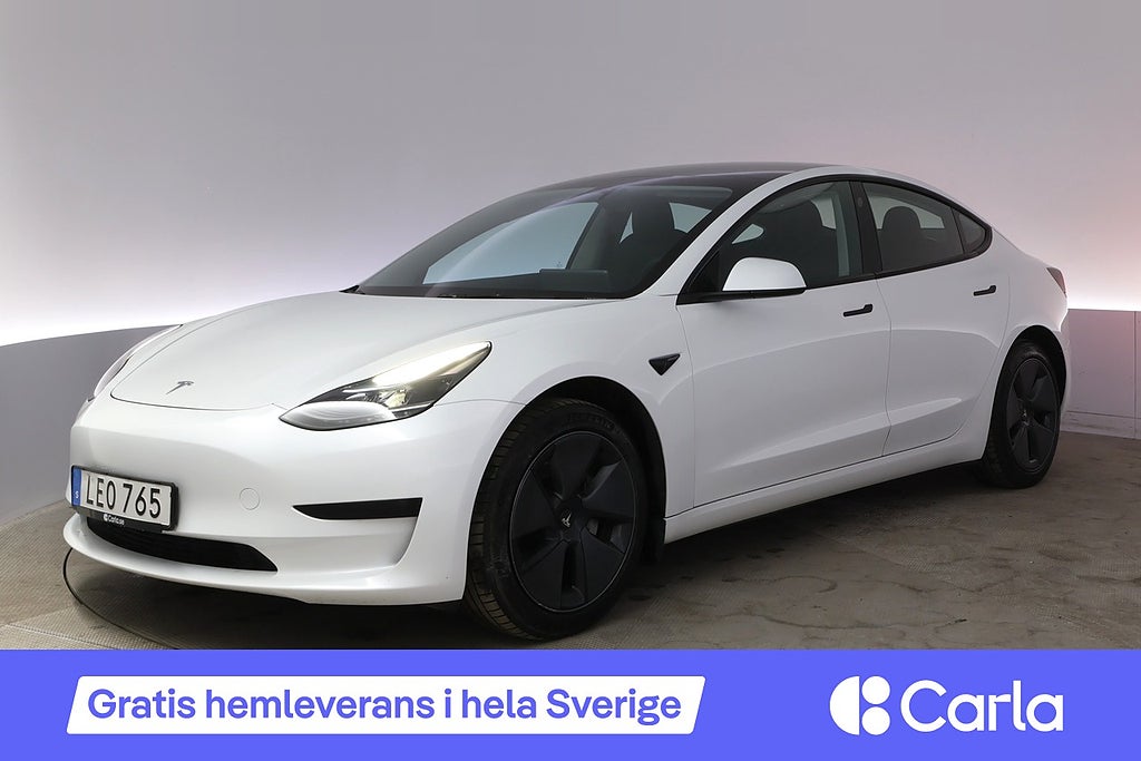 Tesla Model 3 Standard Range Plus Refresh AP Pano Drag