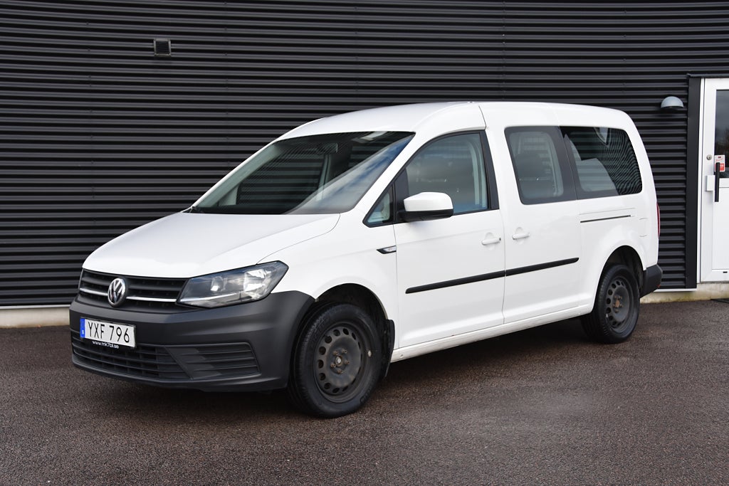 Volkswagen Caddy Maxi Life 7-sits 2.0 TDI Moms, Värmare EU6