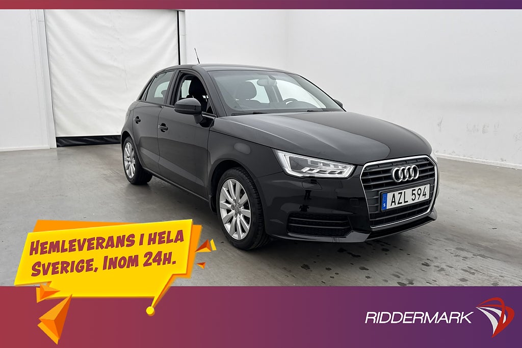 Audi A1 Sportback 95hk Sport Edition Audi-Sound 0.42l/mil