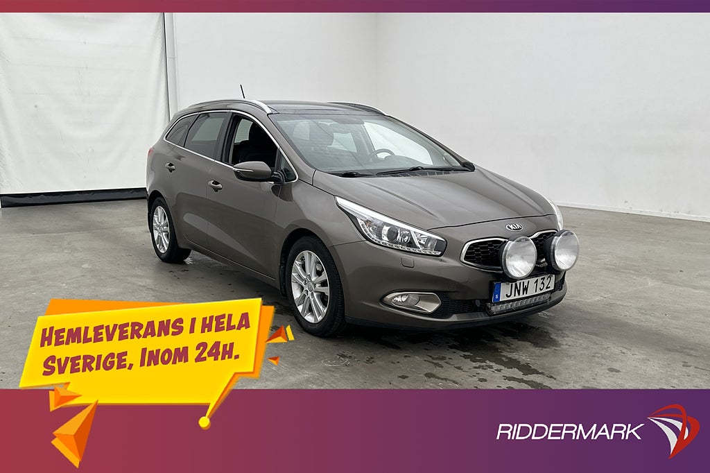 Kia Ceed 1.6 128hk EX Comfort Panorama Värmare Navigation