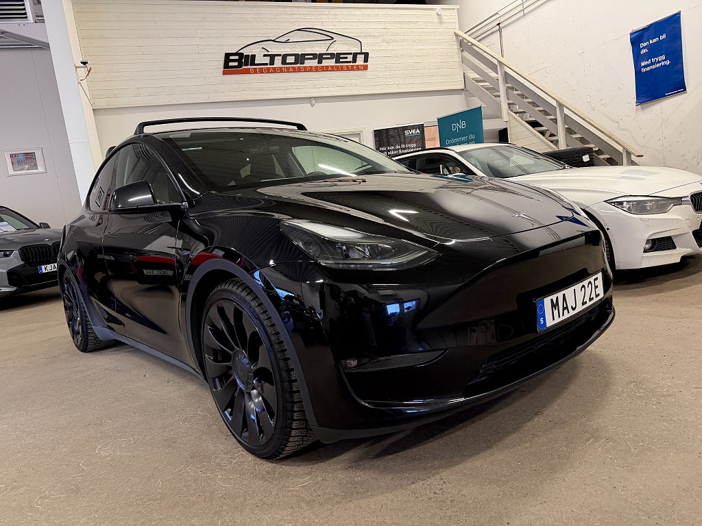 Tesla Model Y Performance 534 hk Leasebar / Dragkrok / S+V-hjul