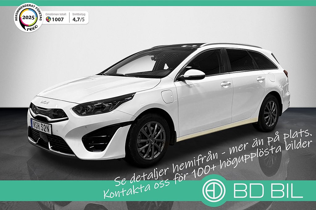 Kia Ceed PLUG-IN ADVANCE PLUS PANO BACKKAMERA MOMS NYBILSGARANTI