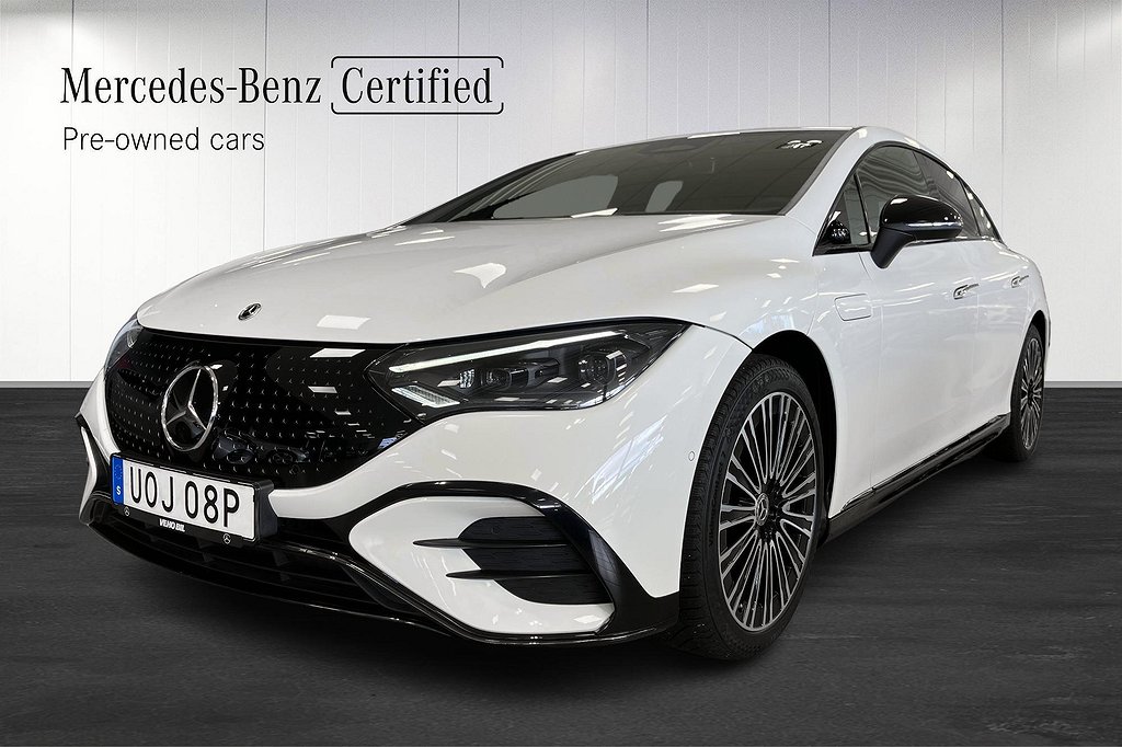 Mercedes-Benz EQE 300 89 kWh, AMG Line, Carplay, Drag, Burmester, Panelbelysning