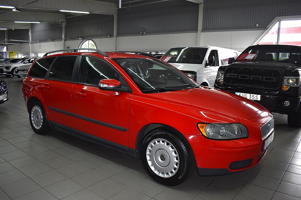 Volvo V50 1.8 Flexifuel (125hk) Årsskatt: 1086kr