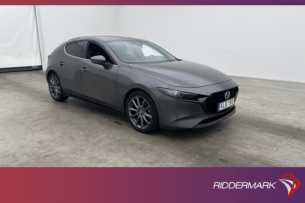 Mazda 3 Sport Hybrid Cosmo BOSE HUD Kamera Skinn Navi