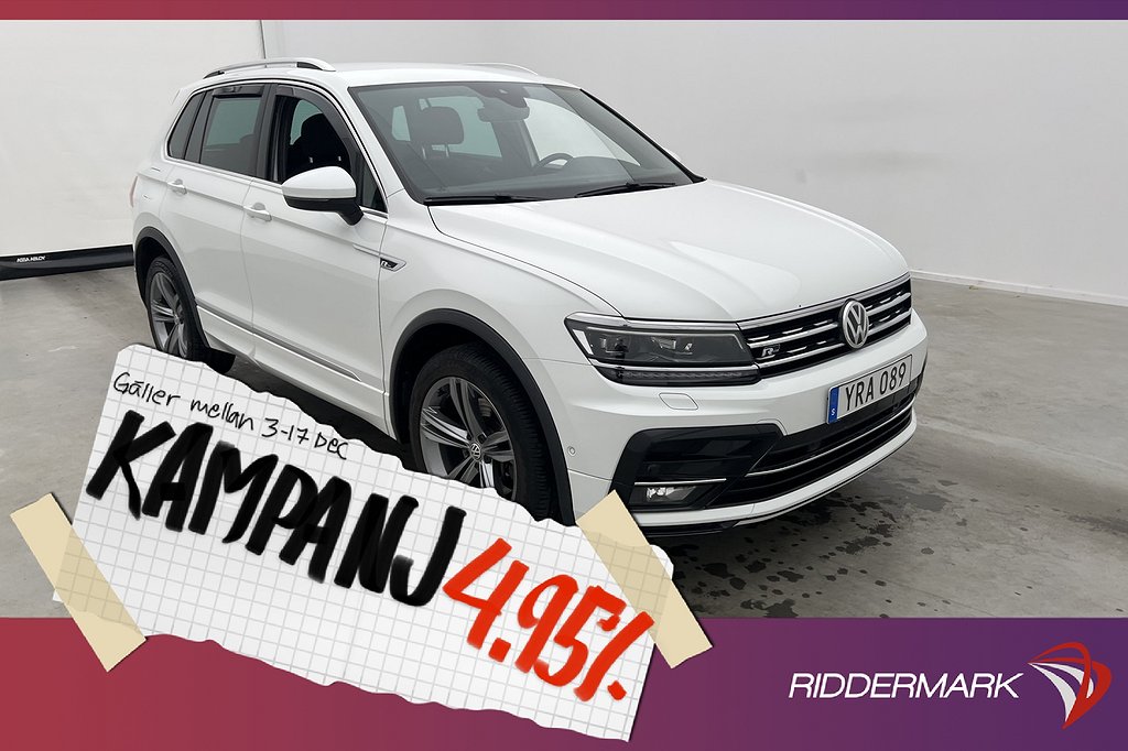 Volkswagen Tiguan GTS 4M 240hk R-Line Cockpit V 4,95% Ränta