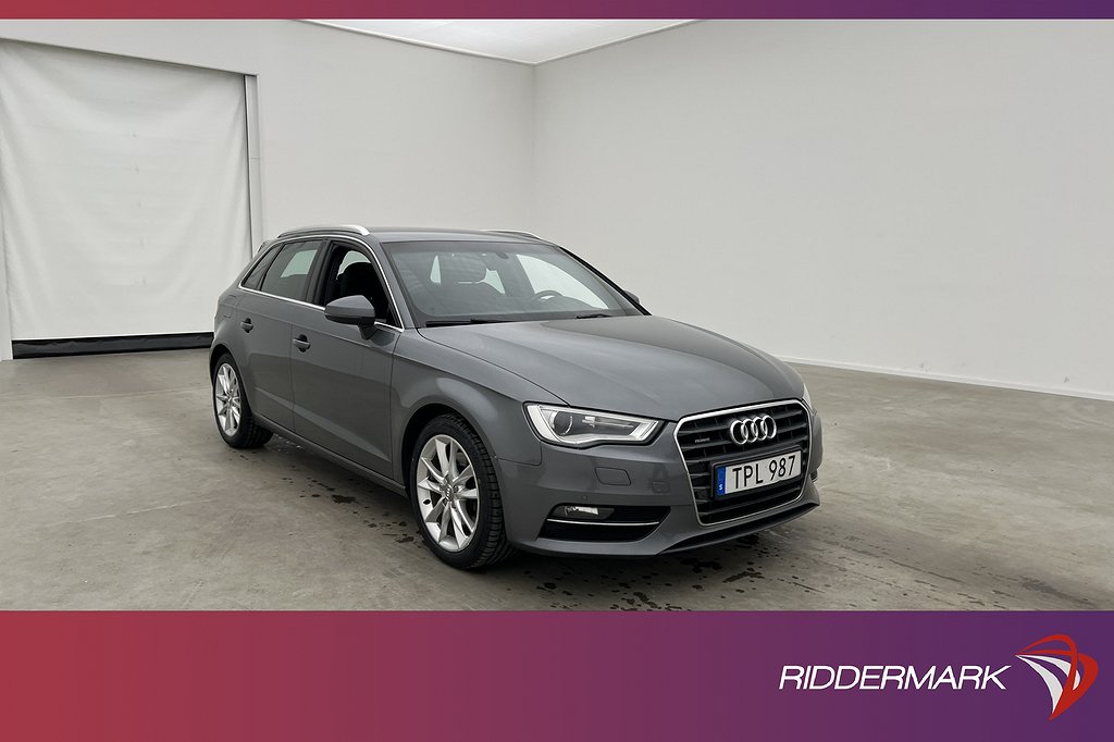 Audi A3 Sportback 2.0 TDI Q 184hk Proline Sensorer