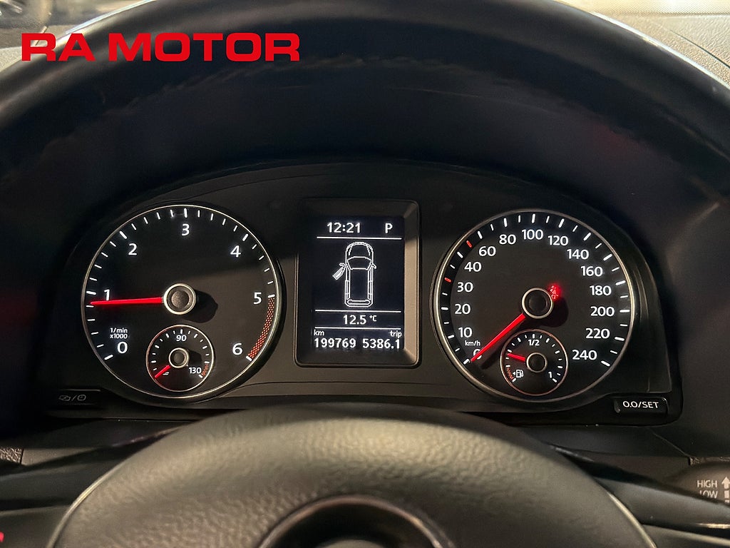 Volkswagen Caddy Maxi Life 2,0 TDI 4M Comfort 7-sits Värmare Drag