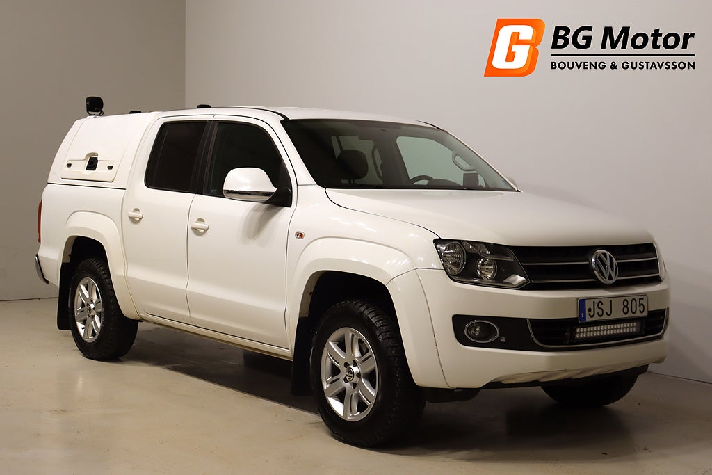 Volkswagen Amarok 2.0 TDI 180HK 4M Highline Drag/Dieselvärm/Backkamera/1,99% Ränta