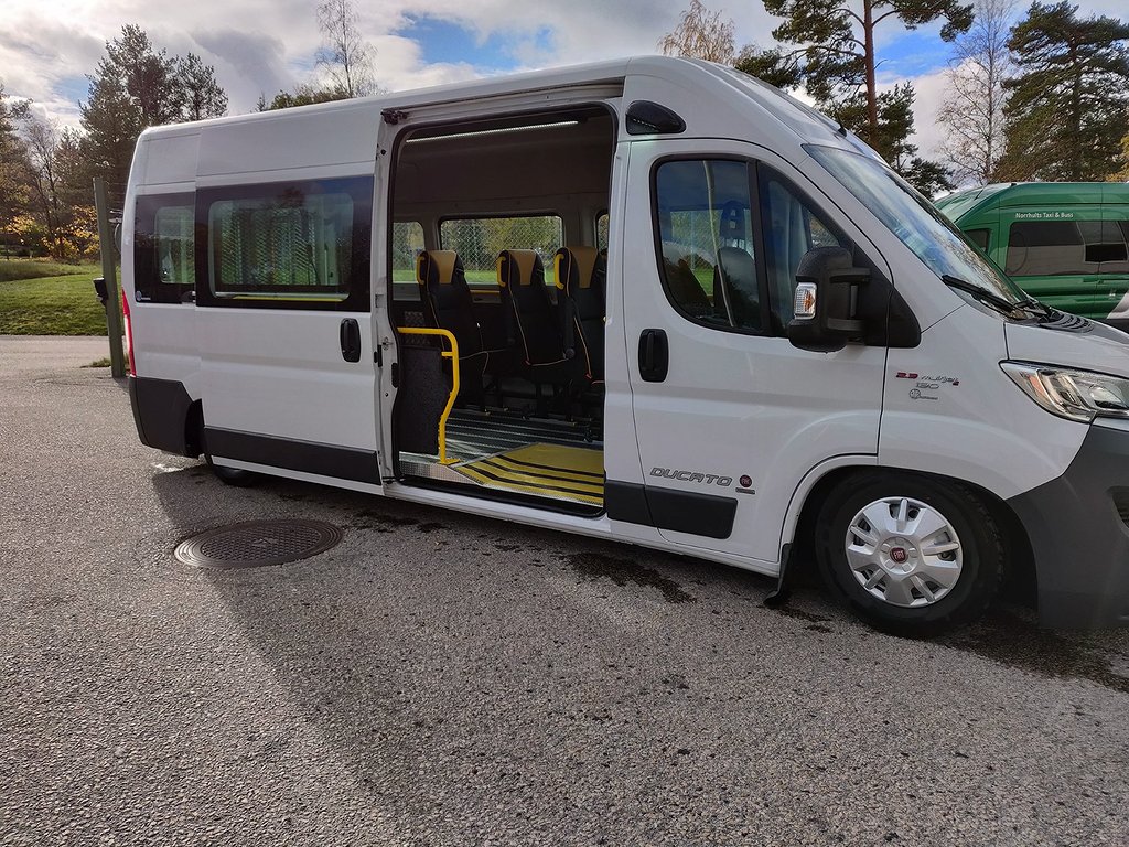 Fiat Ducato L3H2 2.2 140hk Taxi-/Färdtjänst Klass 1 HVO100