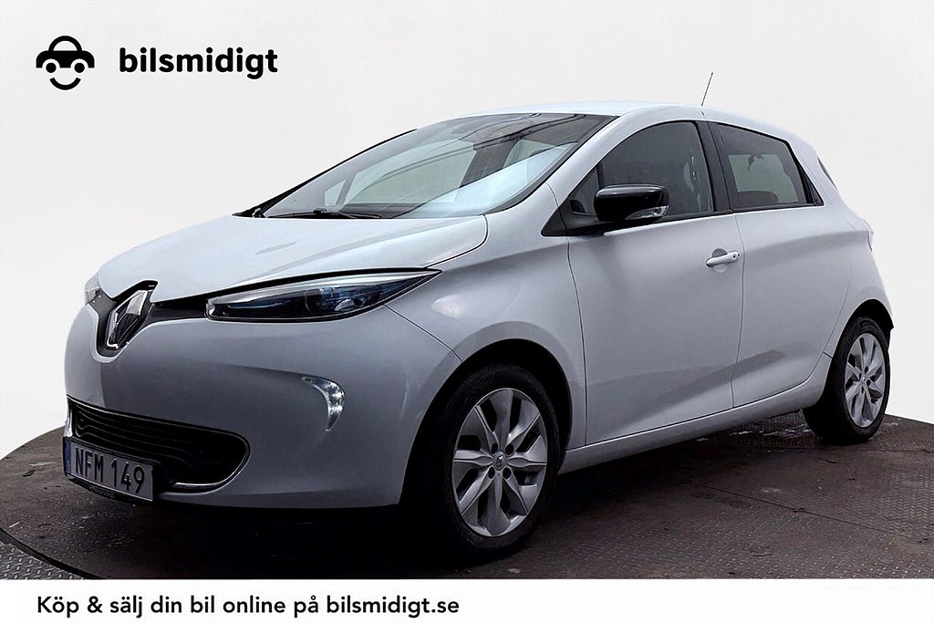 Renault Zoe R240 22 kWh Batterihyra Navi Kamera Värmare 88hk
