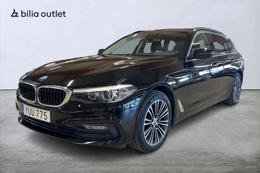 BMW 520d Touring Sportline Värmare / Drag / Navi / Backkamera