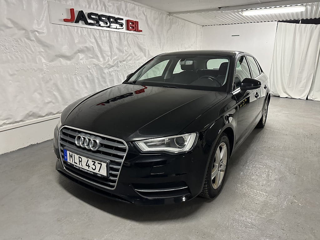 Audi A3 Sportback 2.0 TDI 150HK ATTRACTION 1 ÄGARE S/V=DÄCK  Euro 6