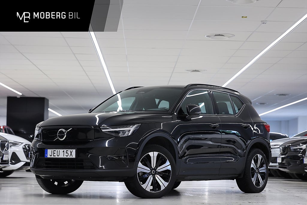 Volvo XC40 Recharge Single Motor 231hk Helg på Moberg! Plus Drag