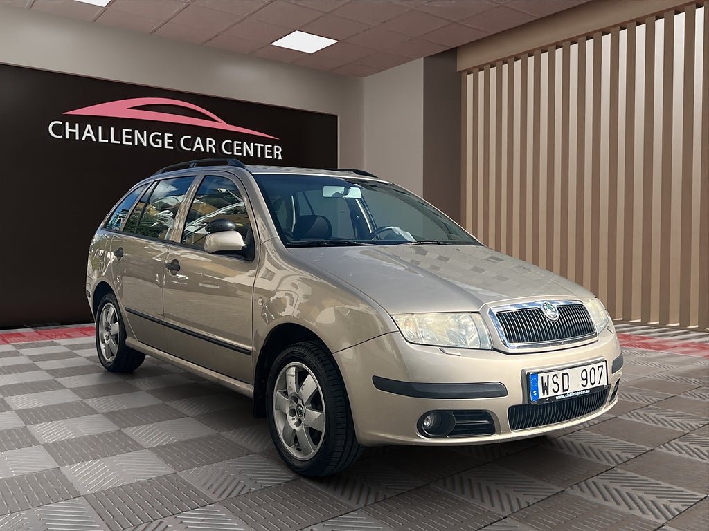 Skoda Fabia Kombi 1.4 Euro 4 Årsskatt 1350 kr
