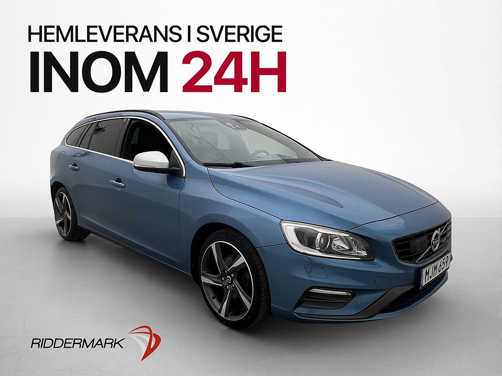 Volvo V60 D4 R-Design VOC Värmare Rattvärme BLIS Dragkrok