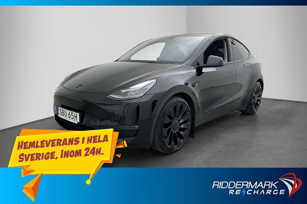 Tesla Model Y Performance AWD Autopilot Svensksåld MOMS