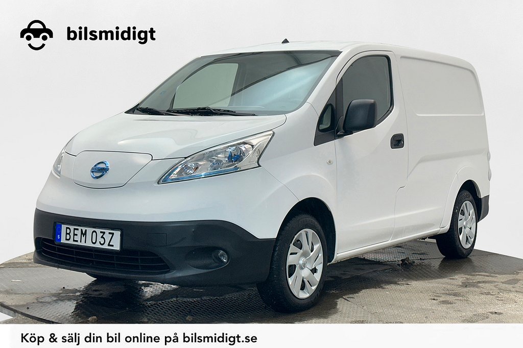 Nissan e-NV200 Skåp 40 kWh Drag Rattvärme Kamera Moms 109hk