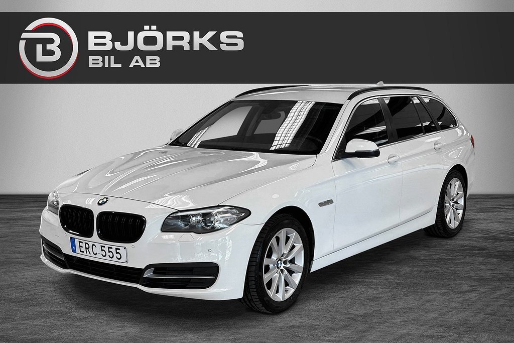 BMW 520 d Touring Drag PDC Nybesiktigad Låga Mil 190hk 3.95%