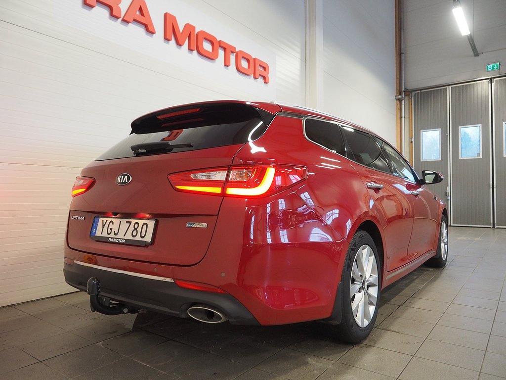 Kia Optima Sport Wagon 1.7 VGT DCT 141hk | Drag | Navi | 2017