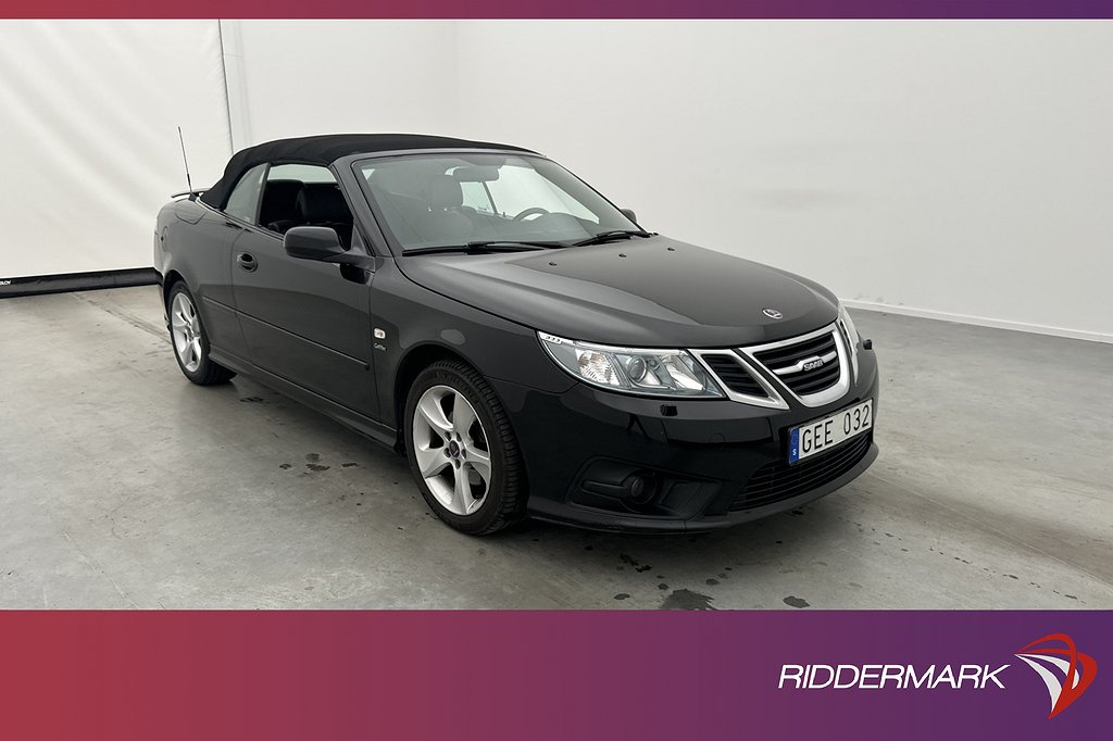 Saab 9-3 Cabriolet 180hk Sensorer Skinn Dragkrok Två-Brukare