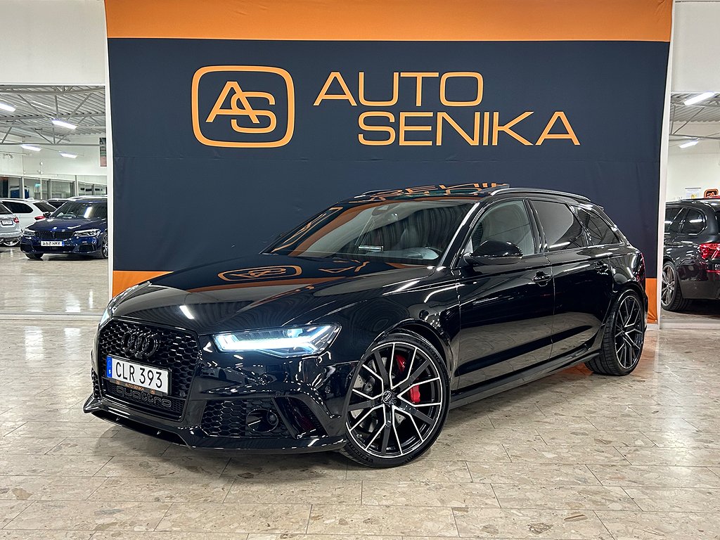 Audi RS6 Performance 605Hk 4.0 TFSI V8 Q B&O Pano Sv-såld 