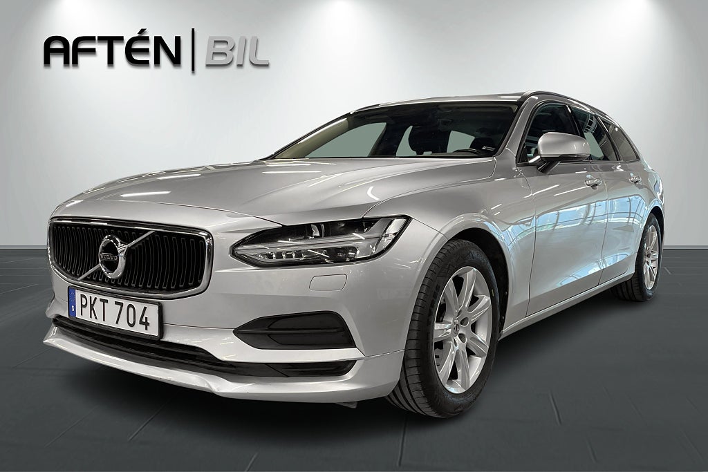 Volvo V90 D3 AWD Kinetic 150hk - Dragkrok, Värmare, Nyservad