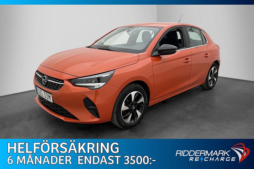 Opel Corsa-e Dynamic Kamera Rattvärme Apple CarPlay Keyless