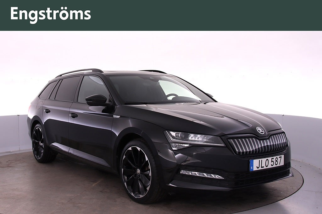 Skoda Superb iV 218Hk Sporline Panorama/dragkrok