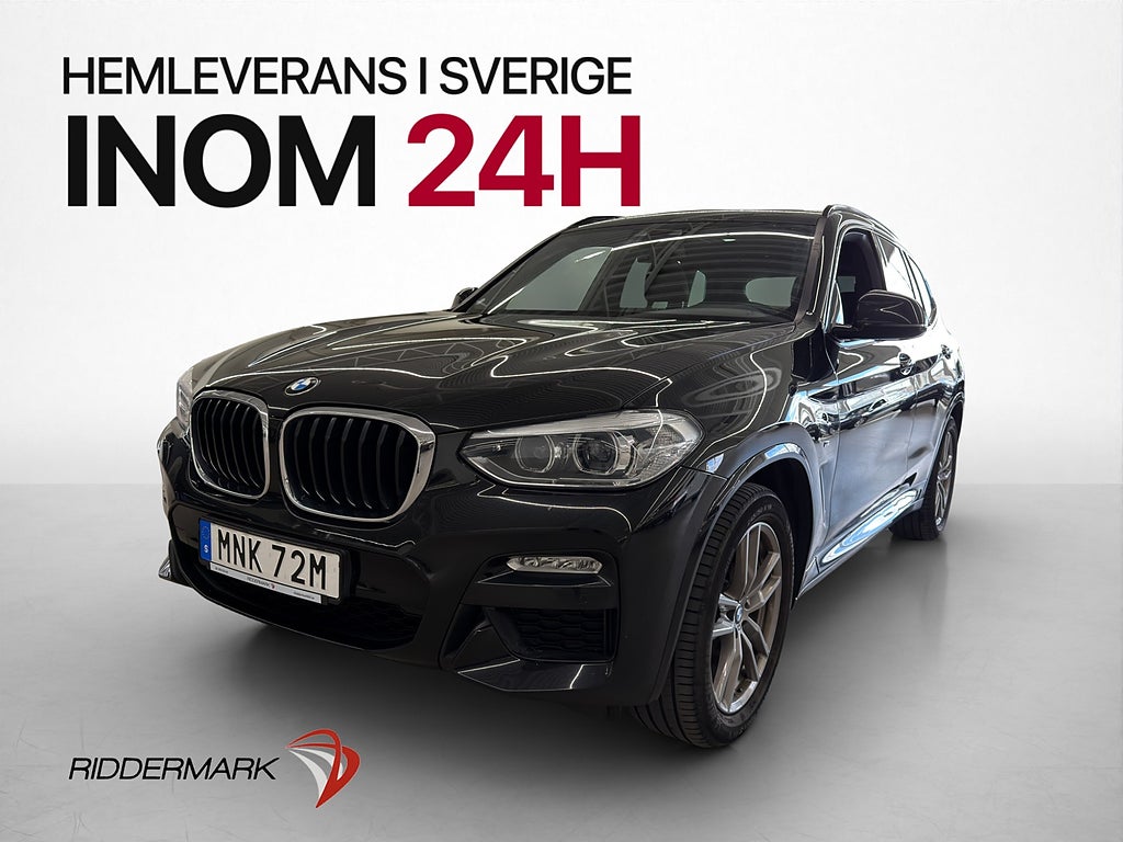 BMW X3 XDrive20d 190hk M Sport Drag P-sensorer Pano HiFi